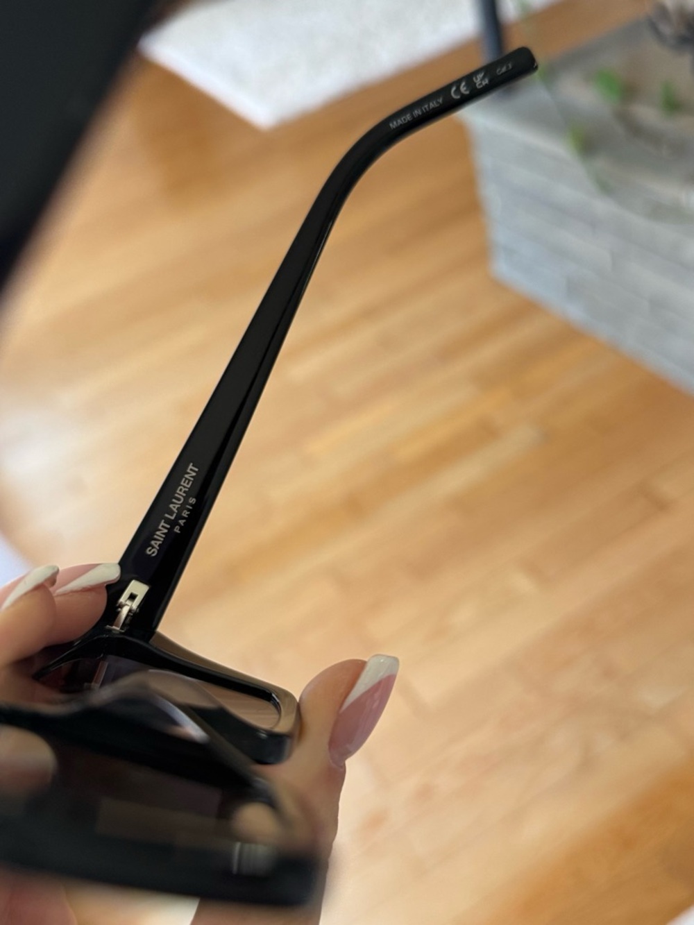 SAINT LAURENT Grey Cat Eye Ladies
Sunglasses SL 276 MICA 001 53 
❤️Authentic!!! - Picture 7 of 10